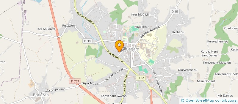 localisation de l'entreprise MONSIEUR FRANCK DEVRIENDT  PLUZUNET