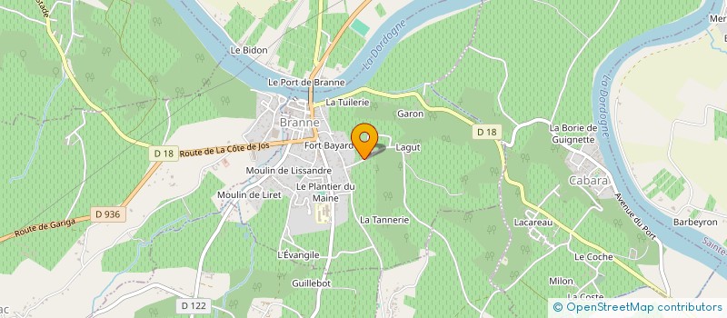 localisation de l'entreprise MONSIEUR FRANCK DEWYNTER  NAUJAN-ET-POSTIAC