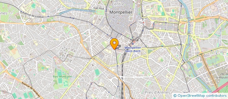 localisation de l'entreprise MONSIEUR FRANCK DI MENNA à MONTPELLIER