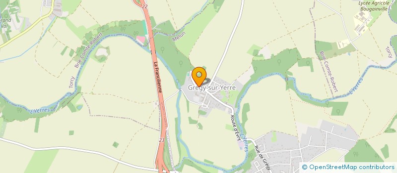 localisation de l'entreprise MONSIEUR FRANCK DI NAPOLI  EVRY-GREGY-SUR-YERRE