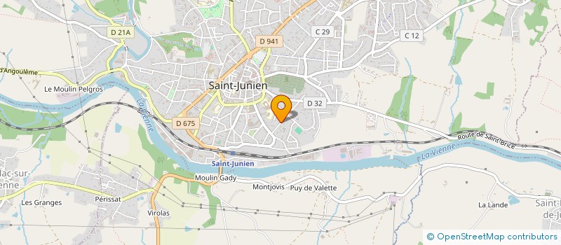 localisation de l'entreprise MONSIEUR FRANCK DIDIER à SAINT-JUNIEN