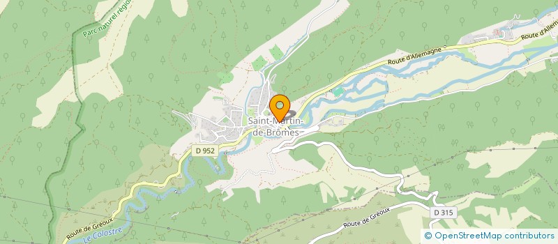 localisation de l'entreprise MONSIEUR FRANCK DIDONNA  SAINT-MARTIN-DE-BROMES