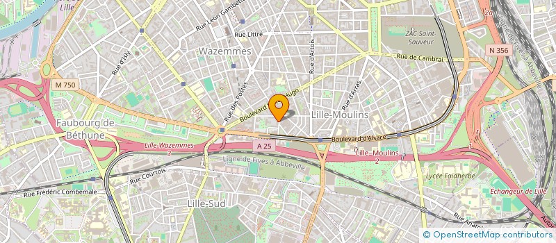 localisation de l'entreprise MONSIEUR FRANCK DIESEN à LILLE