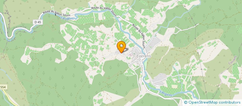 localisation de l'entreprise MONSIEUR FRANCK DIETRICH à CORRENS