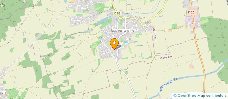 localisation de l'entreprise MONSIEUR FRANCK DIETRICH  BRUEBACH