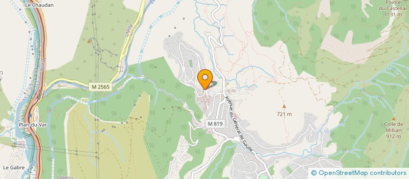 localisation de l'entreprise MONSIEUR FRANCK DILLINGER  LEVENS