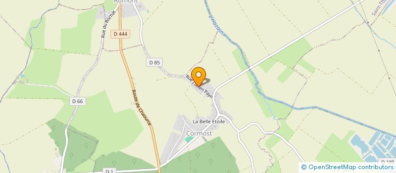 localisation de l'entreprise MONSIEUR FRANCK DINOUARD  CORMOST