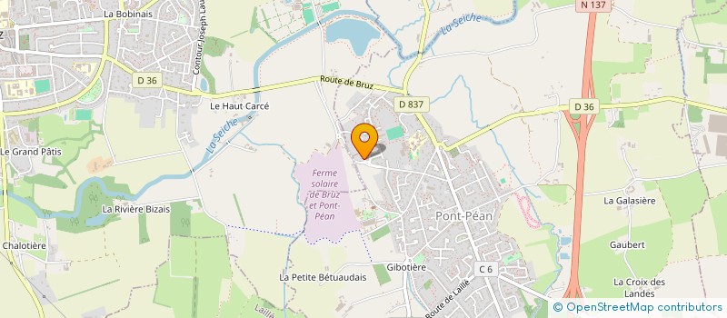 localisation de l'entreprise MONSIEUR FRANCK DOLLO  PONT-PEAN