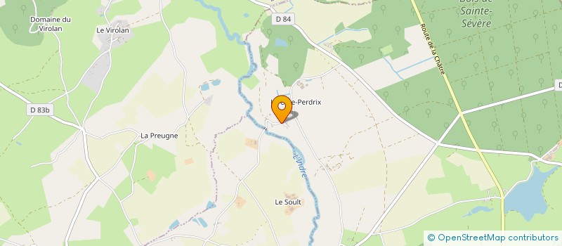 localisation de l'entreprise MONSIEUR FRANCK DOMANIECKI à SAINTE-SEVERE-SUR-INDRE