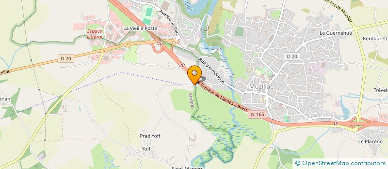 localisation de l'entreprise MONSIEUR FRANCK DOMINGUEZ  AMBON