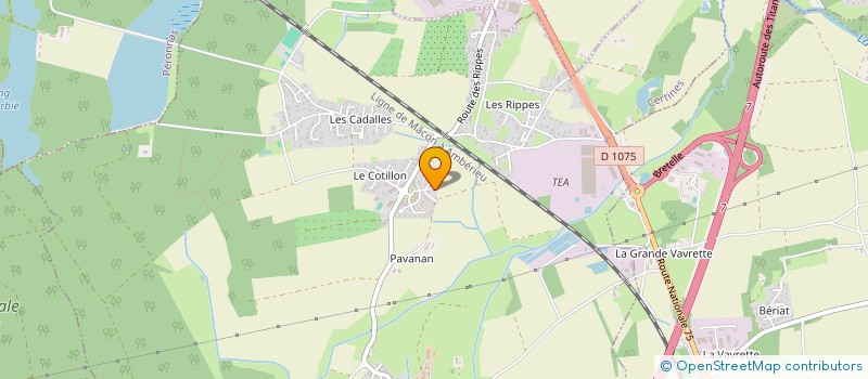 localisation de l'entreprise MONSIEUR FRANCK DONGUY à CERTINES