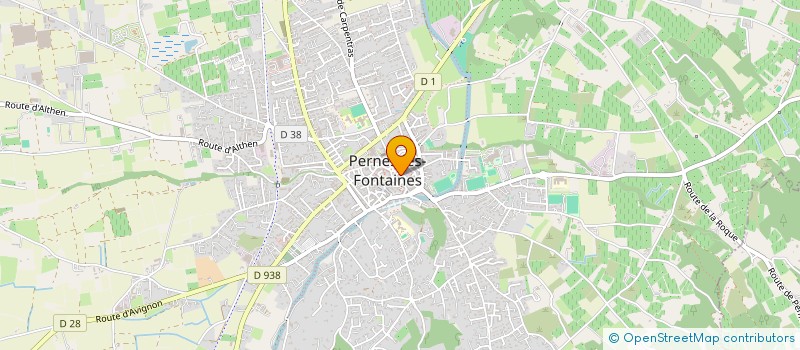 localisation de l'entreprise MONSIEUR FRANCK DORAT  PERNES-LES-FONTAINES