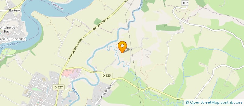 localisation de l'entreprise MONSIEUR FRANCK DORDONNE  RIEUX-VOLVESTRE