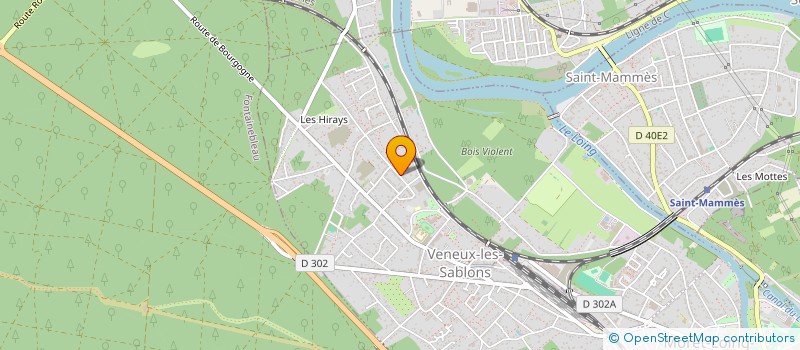 localisation de l'entreprise MONSIEUR FRANCK DORSAINT  MORET-LOING-ET-ORVANNE