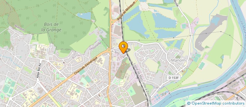 localisation de l'entreprise MONSIEUR FRANCK DOSDAT  MANOM