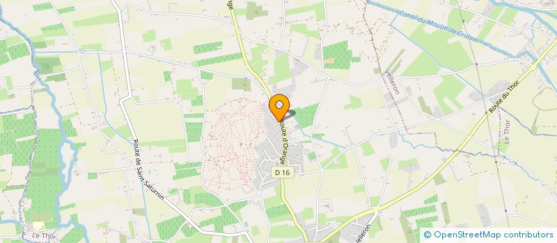 localisation de l'entreprise MONSIEUR FRANCK DOUBET  LE THOR