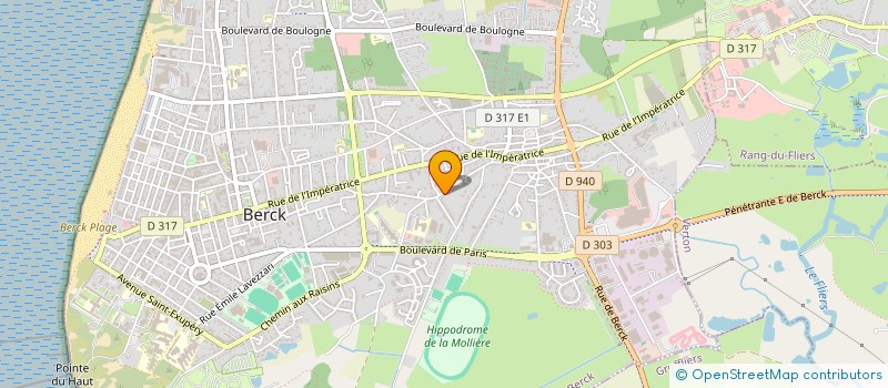 localisation de l'entreprise MONSIEUR FRANCK DOUCHET à BERCK