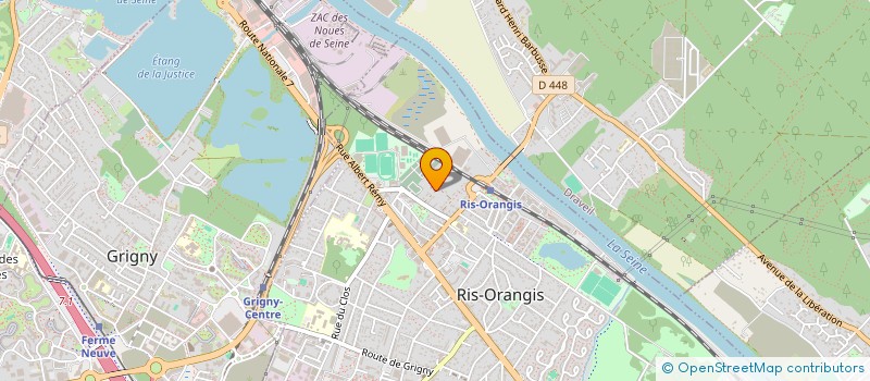 localisation de l'entreprise MONSIEUR FRANCK DRAI à RIS-ORANGIS