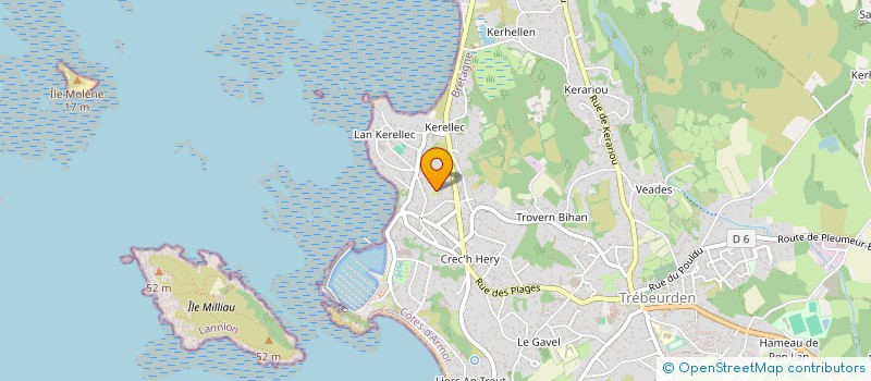 localisation de l'entreprise MONSIEUR FRANCK DUBOC  PLEUMEUR-BODOU