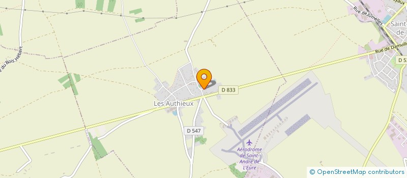 localisation de l'entreprise MONSIEUR FRANCK DUBOIS à LES AUTHIEUX