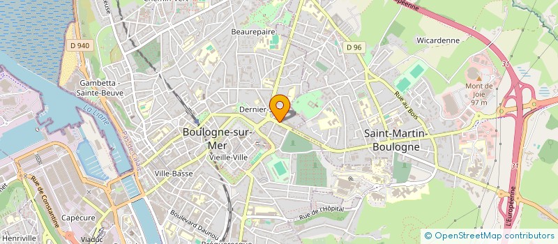 localisation de l'entreprise MONSIEUR FRANCK DUCANDAS à BOULOGNE-SUR-MER