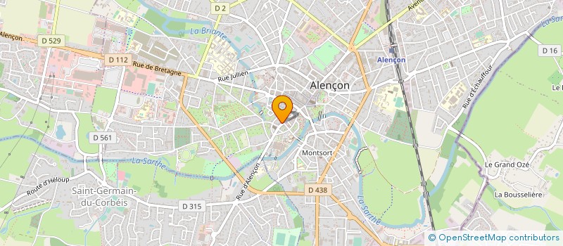 localisation de l'entreprise MONSIEUR FRANCK DUCHEMIN à ALENCON