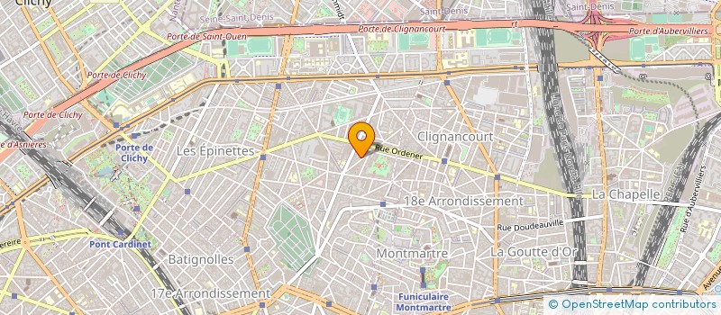 localisation de l'entreprise MONSIEUR FRANCK DUCHER  PARIS