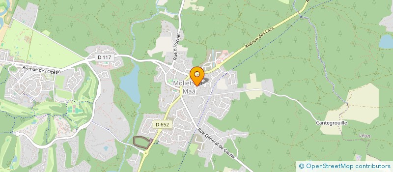 localisation de l'entreprise MONSIEUR FRANCK DUCOUSSO  MOLIETS-ET-MAA