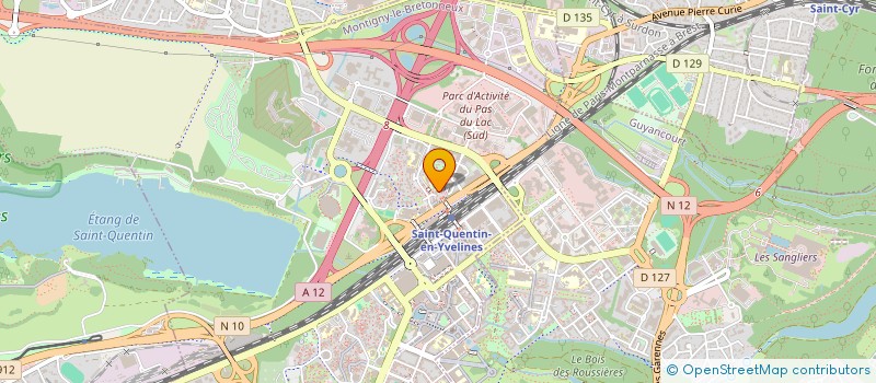 localisation de l'entreprise MONSIEUR FRANCK DUEDAL  MONTIGNY-LE-BRETONNEUX