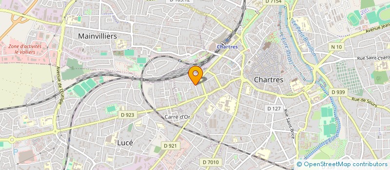localisation de l'entreprise MONSIEUR FRANCK DUFLOS à CHARTRES