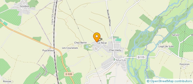 localisation de l'entreprise MONSIEUR FRANCK DUMONTET à MARSAC
