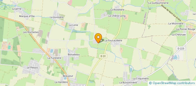 localisation de l'entreprise MONSIEUR FRANCK DUPAS  PETIT-MARS