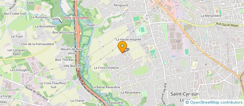localisation de l'entreprise MONSIEUR FRANCK DUPETY à SAINT-CYR-SUR-LOIRE