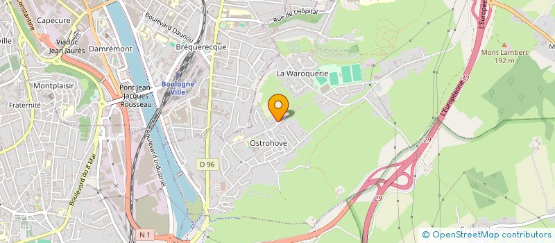 localisation de l'entreprise MONSIEUR FRANCK DUPOND  SAINT-MARTIN-BOULOGNE