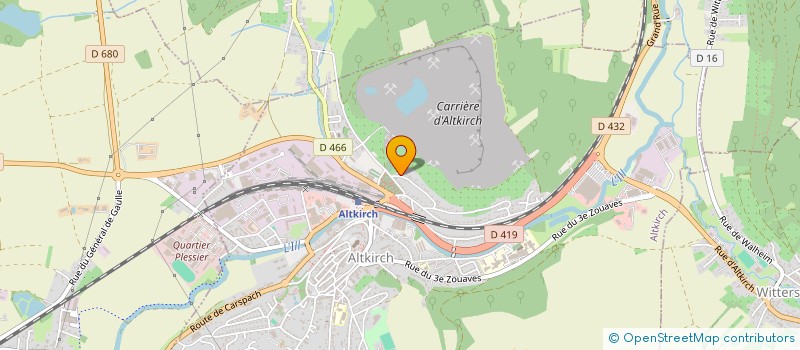 localisation de l'entreprise MONSIEUR FRANCK DUPONT  ALTKIRCH