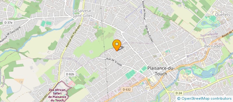 localisation de l'entreprise MONSIEUR FRANCK DUPUY  PLAISANCE-DU-TOUCH