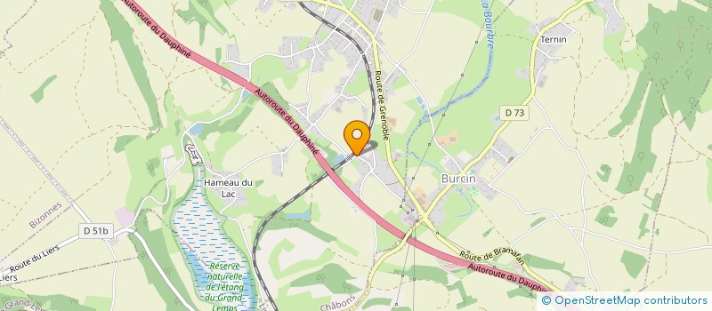 localisation de l'entreprise MONSIEUR FRANCK DURAND  BURCIN