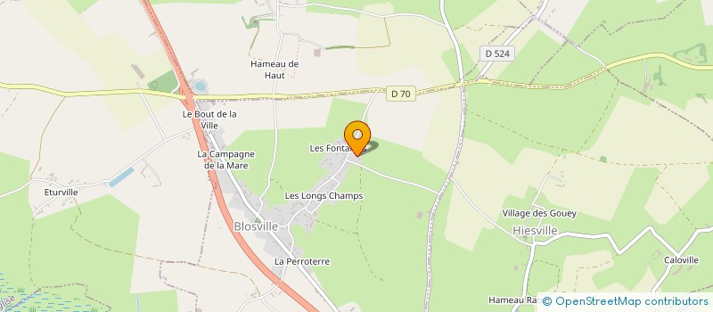 localisation de l'entreprise MONSIEUR FRANCK DURAND à BLOSVILLE