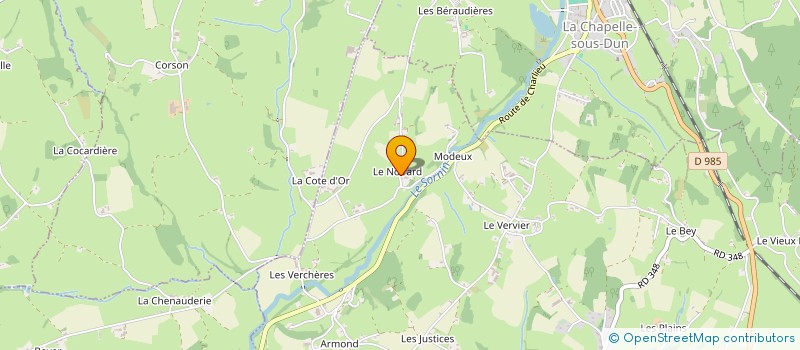 localisation de l'entreprise MONSIEUR FRANCK DURIX à CHASSIGNY-SOUS-DUN