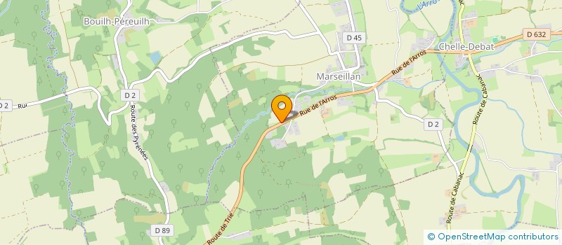 localisation de l'entreprise MONSIEUR FRANCK DUTECH  MARSEILLAN