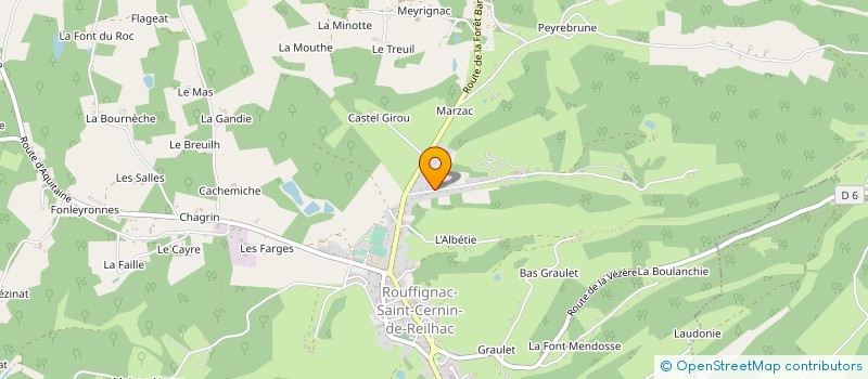 localisation de l'entreprise MONSIEUR FRANCK DUTILLEUL  EYMET