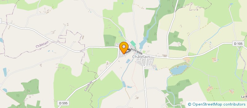 localisation de l'entreprise MONSIEUR FRANCK DUVAL  CHATELAIN