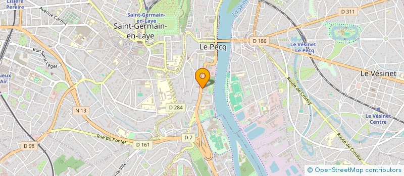 localisation de l'entreprise MONSIEUR FRANCK EDARD  LE PECQ