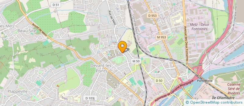 localisation de l'entreprise MONSIEUR FRANCK EKHORUTOMWEN  METZ