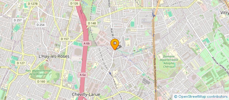 localisation de l'entreprise MONSIEUR FRANCK ELIOT  VILLEJUIF