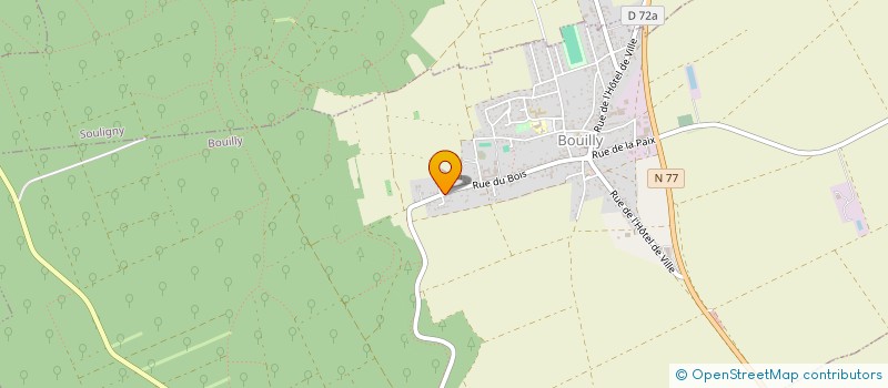 localisation de l'entreprise MONSIEUR FRANCK ELMANOWSKY  BOUILLY