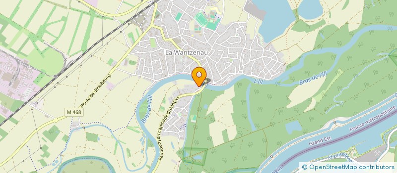 localisation de l'entreprise MONSIEUR FRANCK EMERY  LA WANTZENAU