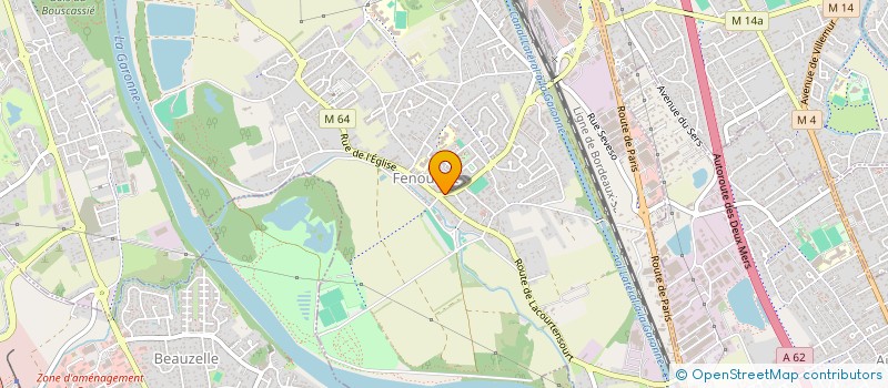 localisation de l'entreprise MONSIEUR FRANCK EMILE ANDRE CLAUSSE  FENOUILLET