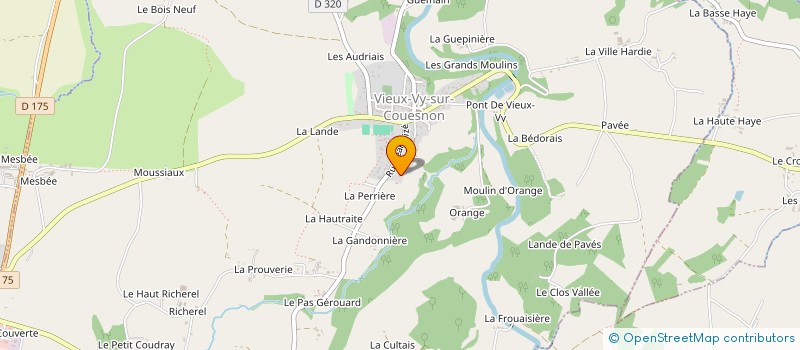 localisation de l'entreprise MONSIEUR FRANCK EMMANUEL MARC FOUREL à VIEUX-VY-SUR-COUESNON
