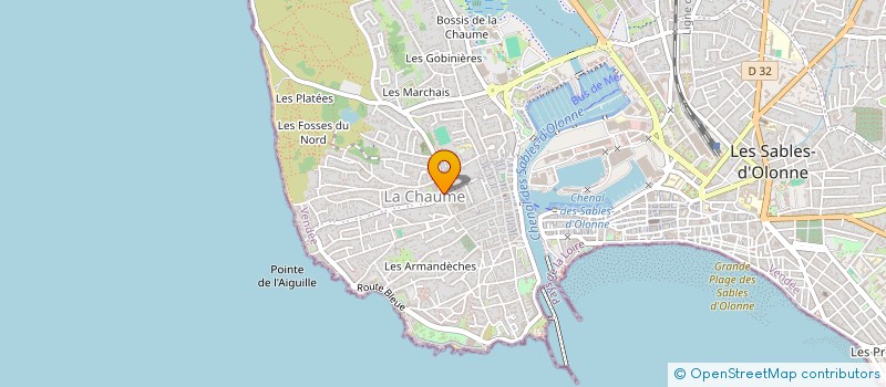 localisation de l'entreprise MONSIEUR FRANCK ENDRES à LES SABLES D'OLONNE